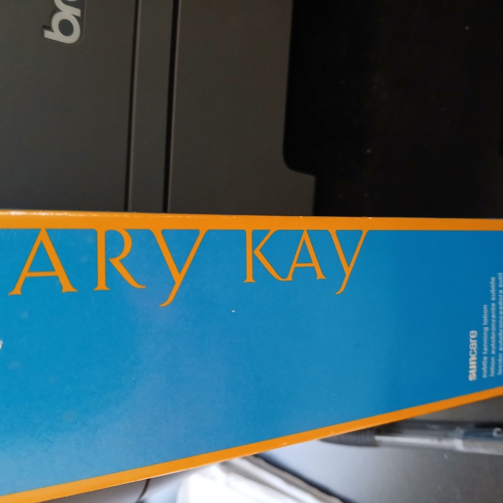 Mary Kay Blue and Orange Box